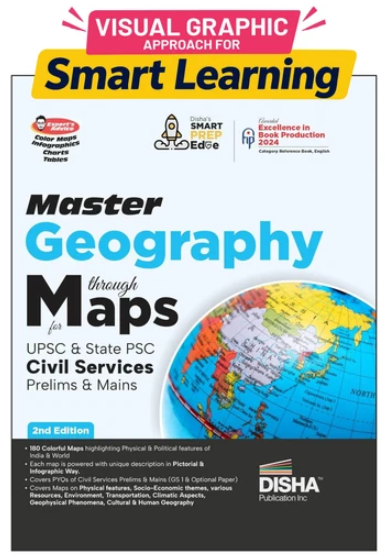 Master Geography Maps UPSC 2nd Edition 